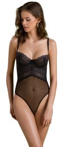 Passion Kerria Body Siateczkowe Koronkowe Czarny S/M Eco