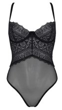 Passion Kerria Body Siateczkowe Koronkowe Czarny S/M Eco