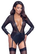 Cottelli Bondage Body Siateczkowe z Pierścieniami i Kajdankami S