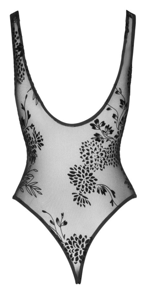 Noir Body Powernet Czarne S - Przewiewny Model z Aksamitnym Nadrukiem Noir Body Powernet Czarne S - Przewiewny Model z Aksamitnym Nadrukiem