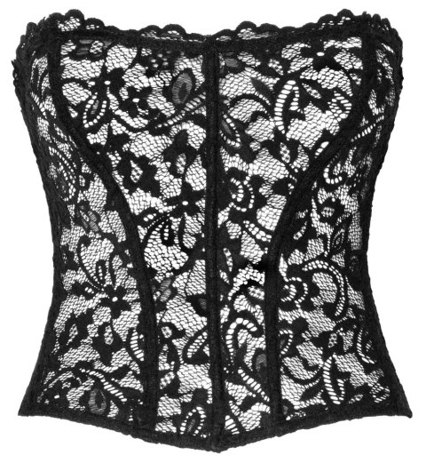Noir Gorset Koronkowy Czarny Model Bez Ramiączek Rozmiar M Noir Gorset Koronkowy Czarny Model Bez Ramiączek Rozmiar M