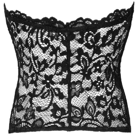 Noir Gorset Koronkowy Czarny Model Bez Ramiączek Rozmiar M Noir Gorset Koronkowy Czarny Model Bez Ramiączek Rozmiar M