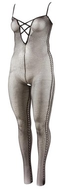 XQSE Czarne Body z Siateczki z Bocznymi Otworami 2XL/3XL