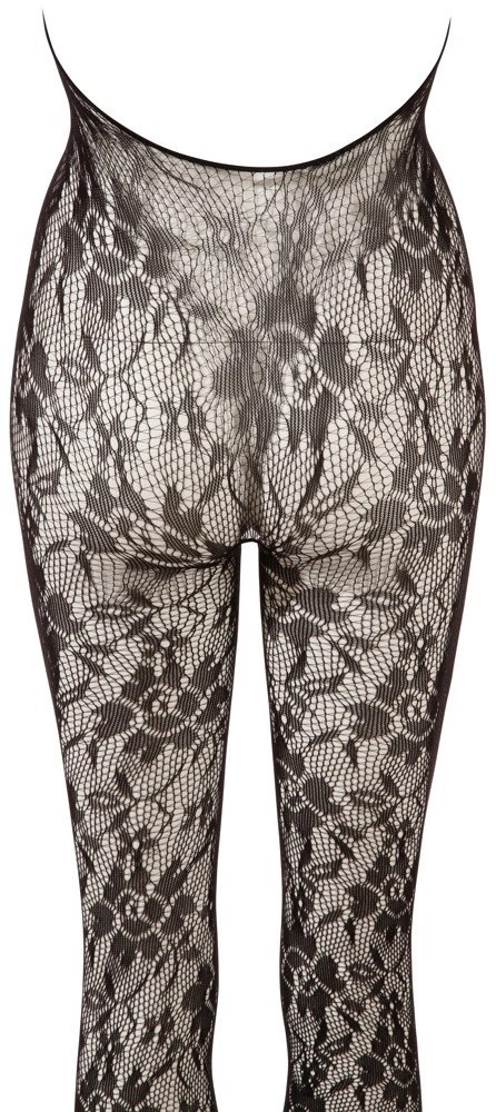 XQSE Kombinezon z siateczki czarny z perłami L/XL na szyję XQSE Kombinezon z siateczki czarny z perłami L/XL na szyję