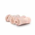 Blush M for Men Zestaw 3 Rękawow Intymnych z Wibracją, Samonawilżające