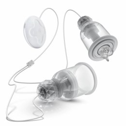 Blush Temptasia Titillator - System do masażu i rotacji z przyssawkami, USB