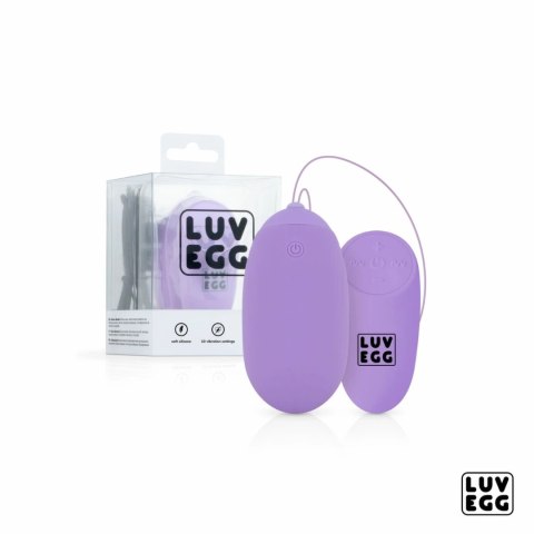 EasyToys Luv Egg XL Fioletowy - Bezprzewodowe Jajo Wibrujące XL EasyToys Luv Egg XL Fioletowy - Bezprzewodowe Jajo Wibrujące XL