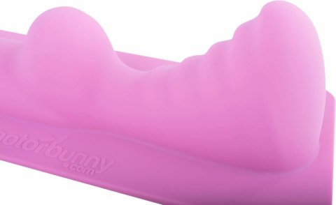 Motorbunny Mount Gushmore Pink - silikonowa nakładka z żebrowaniem Motorbunny Mount Gushmore Pink - silikonowa nakładka z żebrowaniem