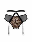 Obsessive Allunes Pas do Pończoch Leopard Print Regulowany S/M/L