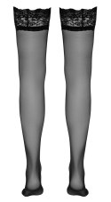 Cottelli Legwear Pończochy Classic Czarny Koronka 20 DEN