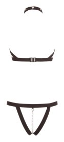 Bad Kitty Body Paseczki Czarny S-L z Ozdobnymi Detalami