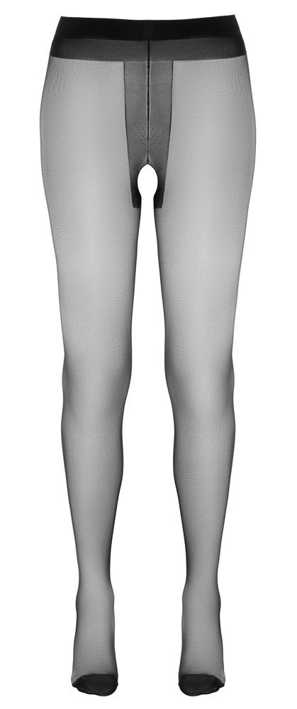 Cottelli LEGWEAR rajstopy czarne błyszczące otwarta strefa 20 DEN Cottelli LEGWEAR rajstopy czarne błyszczące otwarta strefa 20 DEN