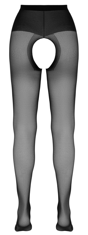 Cottelli LEGWEAR rajstopy damskie czarne 20 DEN z otwartym kroczem Cottelli LEGWEAR rajstopy damskie czarne 20 DEN z otwartym kroczem