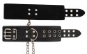 Fetish Collection Zestaw Kajdanki i Korek Metalowy z Łańcuchem 58 cm