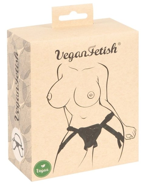 Vegan Fetish Uprząż Regulowana S-L Skorzany Look Uniwersalna