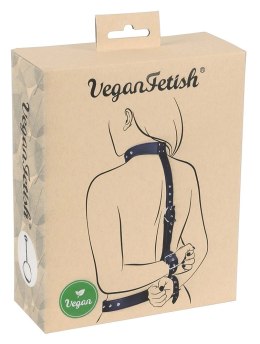 Vegan Fetish Zestaw Limitowany - Regulowany Pas, Mankiet Szyjny i Kajdanki