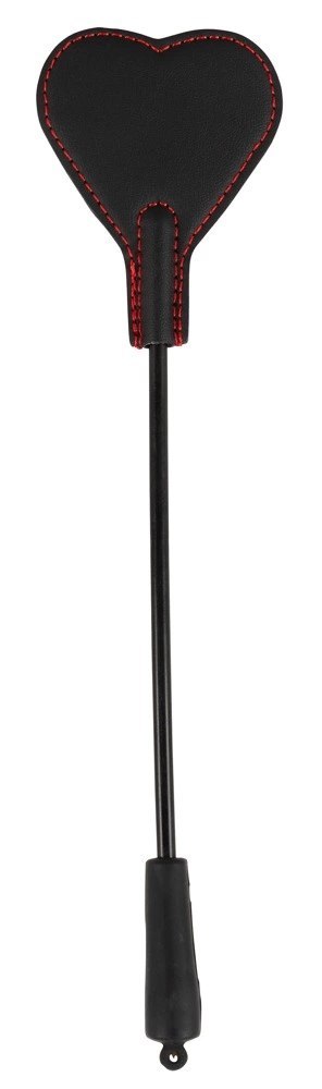 Bad Kitty Dwustronna Packa Serce Czarna 25cm Poliuretan/Futerko Bad Kitty Dwustronna Packa Serce Czarna 25cm Poliuretan/Futerko
