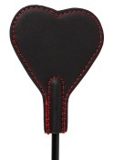 Bad Kitty Dwustronna Packa Serce Czarna 25cm Poliuretan/Futerko
