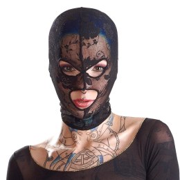 Bad Kitty Koronkowa Czarna Maska z Otworami na Oczy i Usta