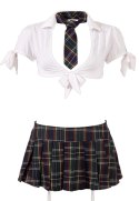 Cottelli Costumes Kostium Uczennicy L - Komplet z Topem i Spodnicą
