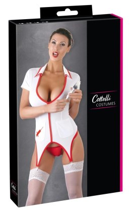 Cottelli Costumes Stroj Tematyczny Pielęgniarki L Biało-Czerwony