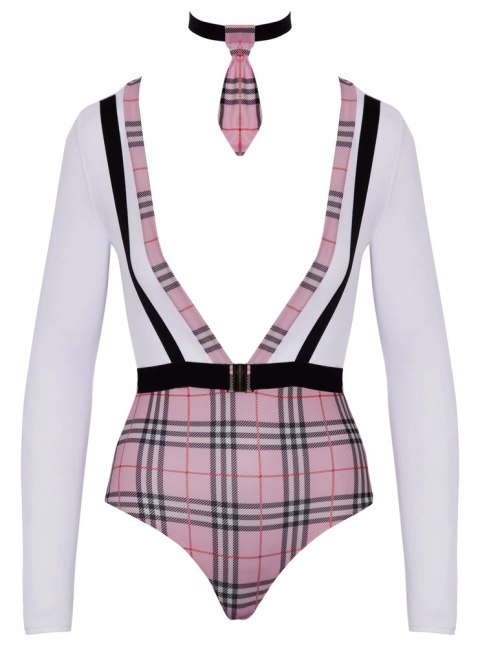 Cottelli Costumes stroj uczennicy L krata elastyczny komplet z body Cottelli Costumes stroj uczennicy L krata elastyczny komplet z body