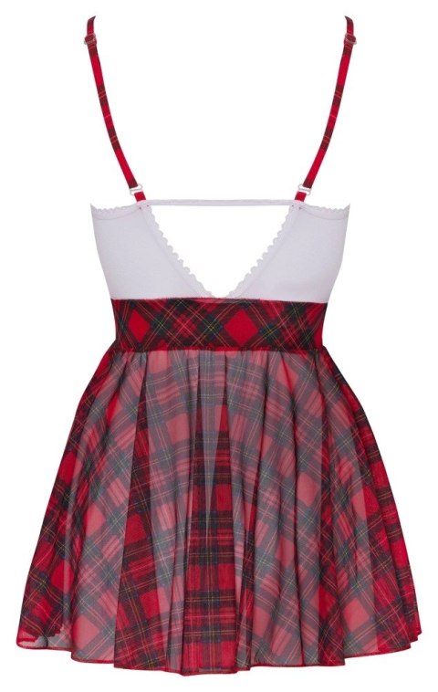 Cottelli Costumes zestaw szkolny XL w kratkę z rozkloszowaną spodnicą Cottelli Costumes zestaw szkolny XL w kratkę z rozkloszowaną spodnicą