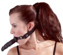 Fetish Collection model knebla z anatomicznym elementem 12 cm czarny