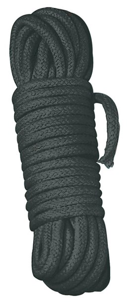 Shibari Bondage lina bawełniana czarna 10m do zastosowań intymnych