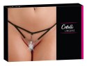 Cottelli Collection Stringi Strappy z Srebrnymi Ozdobami M/L