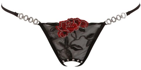 Cottelli Lingerie Stringi Kwiatowe Hafty Sznurowanie M/L Cottelli Lingerie Stringi Kwiatowe Hafty Sznurowanie M/L