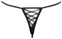 Cottelli Lingerie Stringi Kwiatowe Hafty Sznurowanie M/L