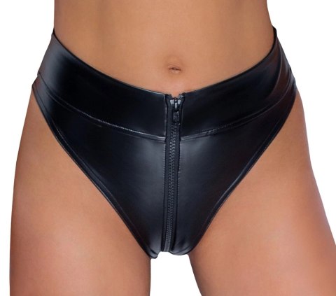 Noir Handmade L Matowe Czarne Majteczki z Dwukierunkowym Zamkiem Noir Handmade L Matowe Czarne Majteczki z Dwukierunkowym Zamkiem