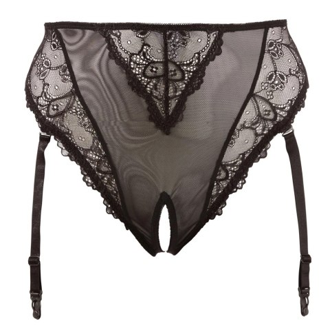 Cottelli CURVES majtki modelujące z paskami do pończoch 2XL czarne Cottelli CURVES majtki modelujące z paskami do pończoch 2XL czarne