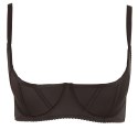 Cottelli Curves Biustonosz Push-Up na Fiszbinach Czarny 95E