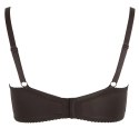 Cottelli Curves Biustonosz Push-Up na Fiszbinach Czarny 95E
