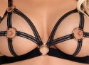 Cottelli Lingerie Komplet Paseczki M - Biustonosz i Figi elastyczne