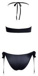 Cottelli Lingerie zestaw 2-częściowy czarny L/XL, kokardki, elastyczny