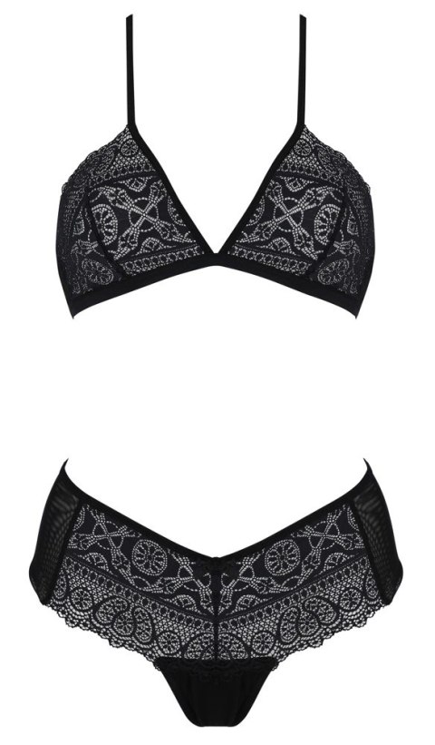 Passion Kerria Bikini Koronkowe Czarny L/X Ekologiczne Materiały Passion Kerria Bikini Koronkowe Czarny L/X Ekologiczne Materiały
