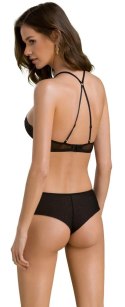 Passion Kerria Eco Bikini koronkowe czarne S/M - elastyczne, ekologiczne