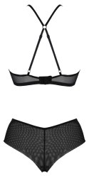 Passion Kerria Eco Bikini koronkowe czarne S/M - elastyczne, ekologiczne
