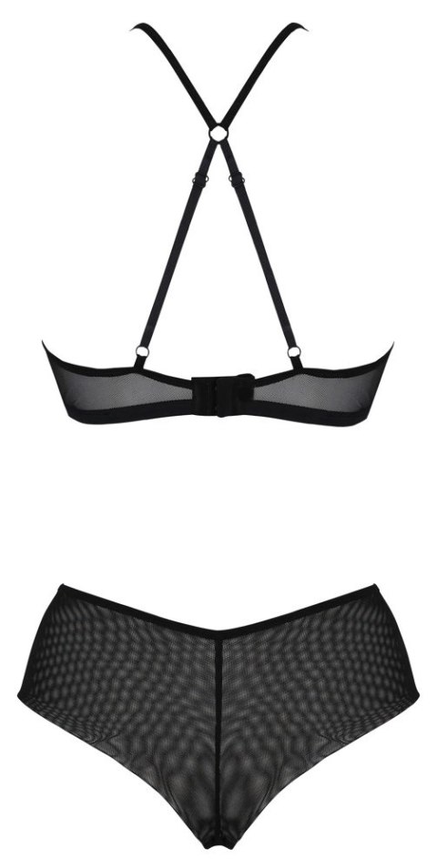 Passion Kerria Eco Bikini koronkowe czarne S/M - elastyczne, ekologiczne Passion Kerria Eco Bikini koronkowe czarne S/M - elastyczne, ekologiczne