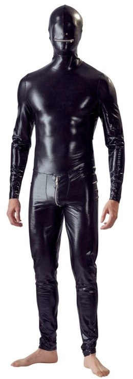 Fetish Collection Kombinezon Całkowity Czarny M Elastyczny