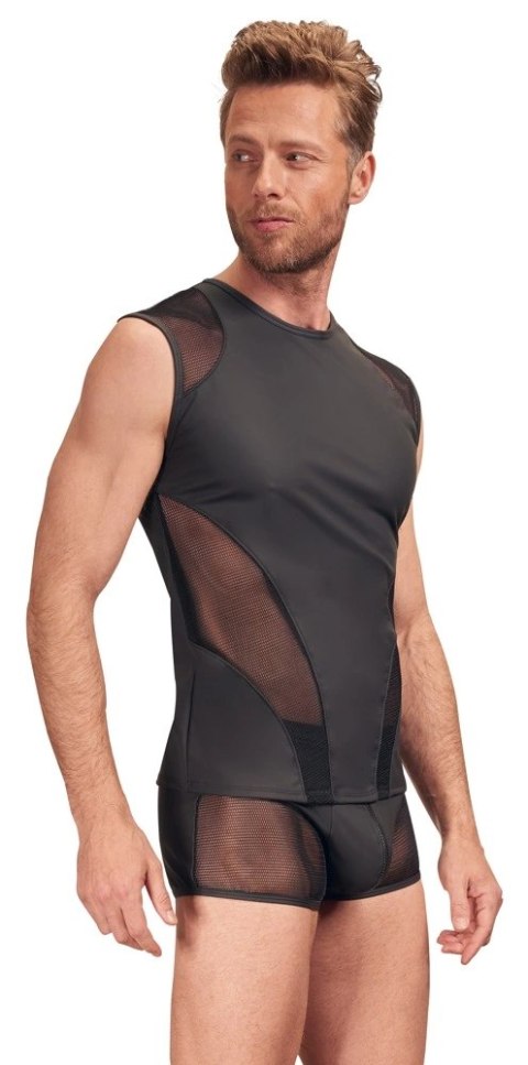 NEK Koszulka Bez Rękawow Czarna z Wstawkami z Siateczki 2XL NEK Koszulka Bez Rękawow Czarna z Wstawkami z Siateczki 2XL