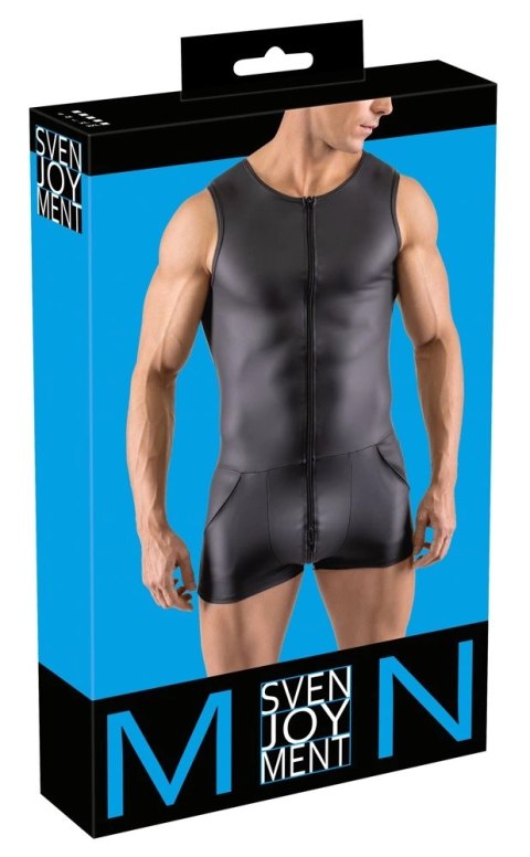 Svenjoyment Kombinezon Czarny XL Matowy z Kieszeniami i Suwakiem Svenjoyment Kombinezon Czarny XL Matowy z Kieszeniami i Suwakiem