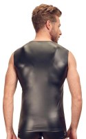 Svenjoyment Koszulka Bezrękawnik Czarny Mat XL Elastyczna Siatka