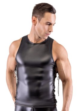 Svenjoyment Koszulka Męska Slim Fit Matowa Sznurowana S