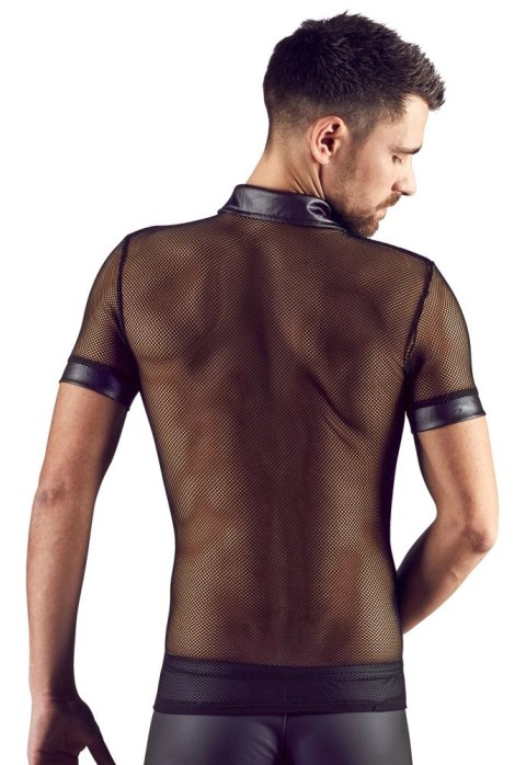 Svenjoyment Koszulka Polo Męska Mesh Wetlook Czarna 2XL Svenjoyment Koszulka Polo Męska Mesh Wetlook Czarna 2XL
