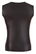Svenjoyment Top Męski Siateczkowy Bezrękawnik Matowy Czarny 2XL