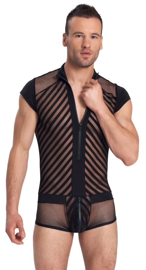 Svenjoyment Body Mesh L Męskie Czarny Zamek Krotkie Rękawy Svenjoyment Body Mesh L Męskie Czarny Zamek Krotkie Rękawy